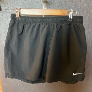 Black Nike Dri Fit Soccer Active Running Shorts